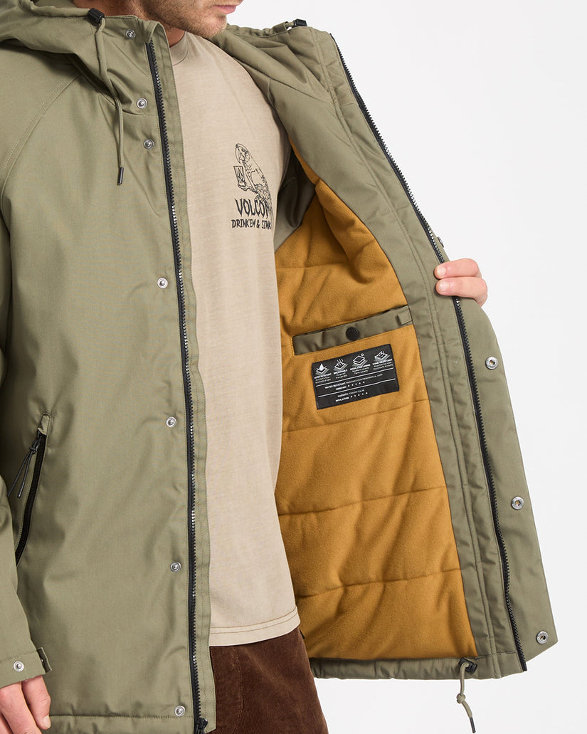 Stoke Stone II  10K Jacke - Wintermoss