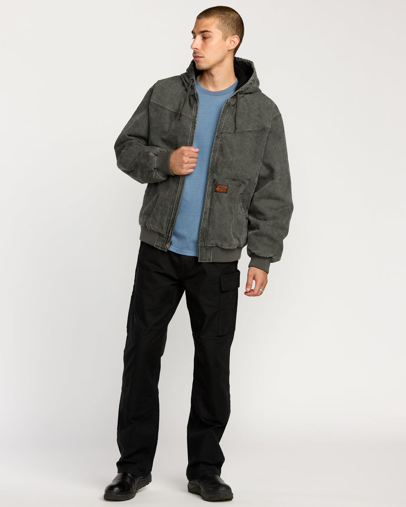 Hamilstorm Jacke - Rinsed Black