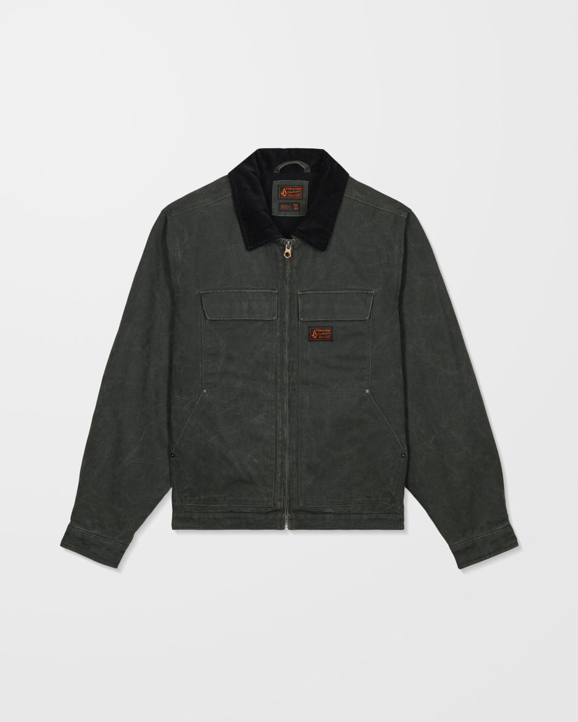 Heavydust Jacket - Rinsed Black
