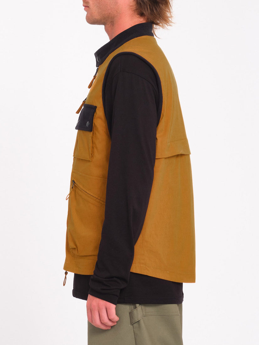 Bryan Iguchi Tds Weste - Chestnut Brown