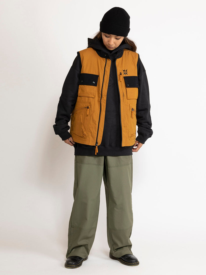 Bryan Iguchi Tds Weste - Chestnut Brown