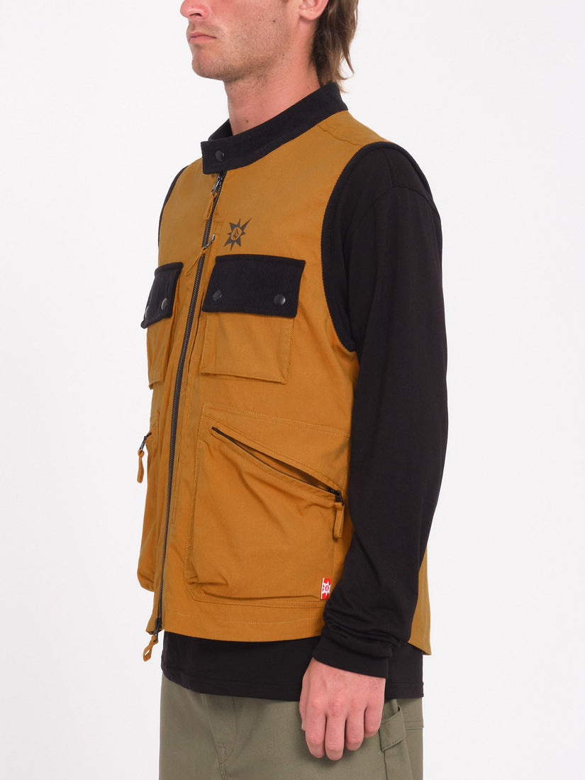 Bryan Iguchi Tds Weste - Chestnut Brown