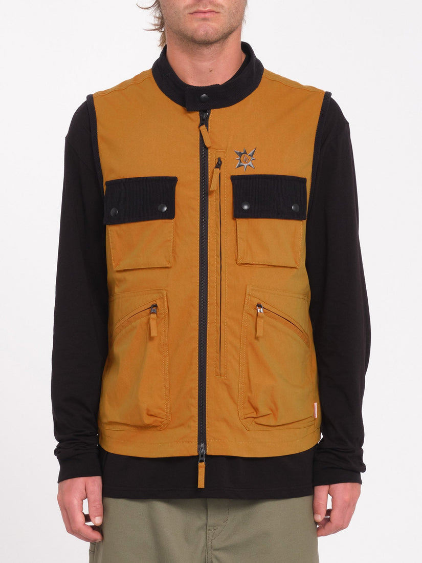Bryan Iguchi Tds Weste - Chestnut Brown