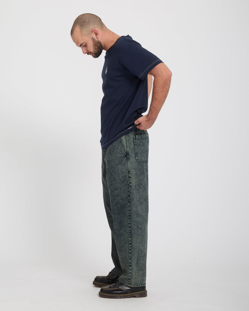 Freazy Loose Jeans - Scarab