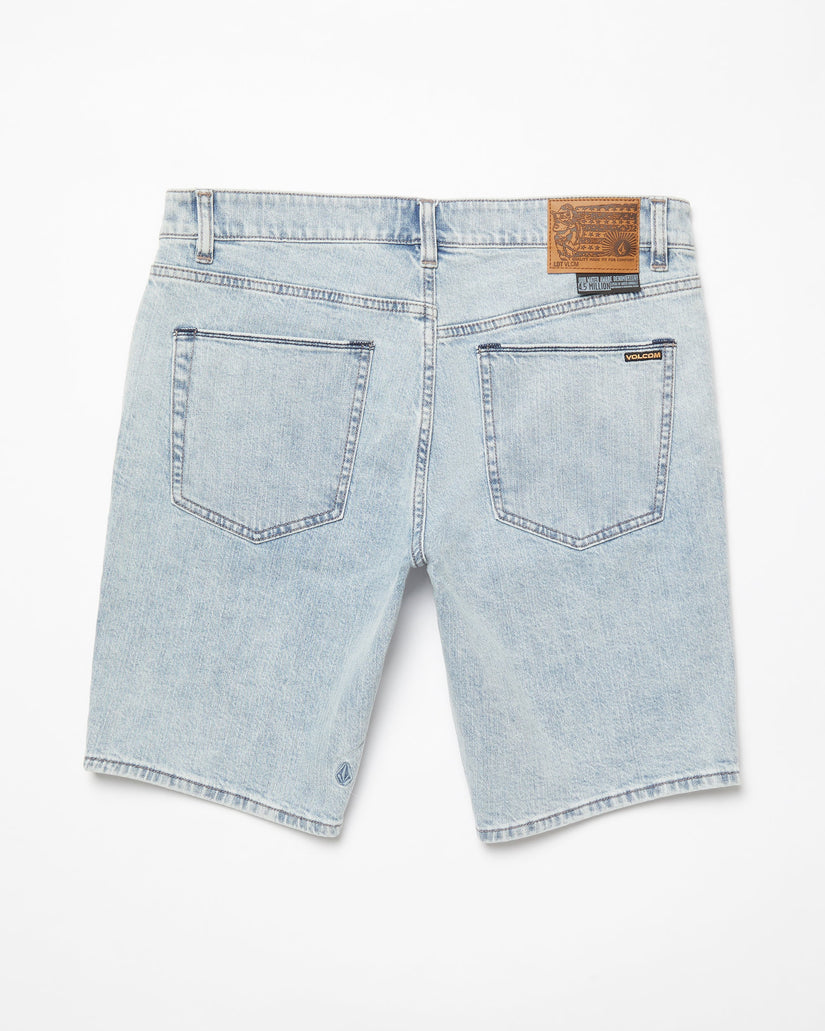 Vorta Denim Shorts - CAROLINA BLUE