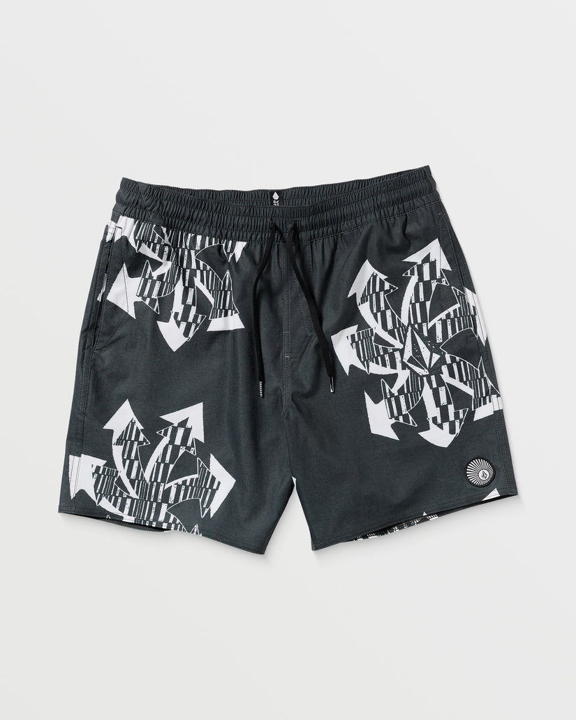 Unite Stoney Trunk 17" Boardshorts - BLACK