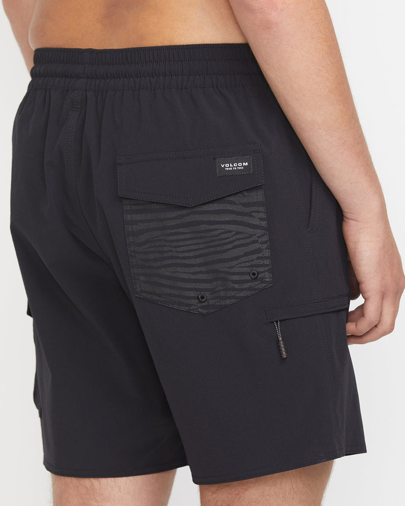Truly Liberators 17" Boardshorts - BLACK