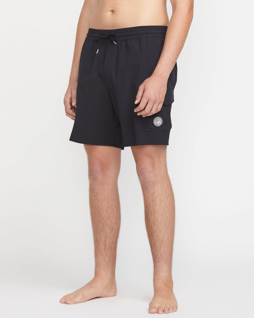 Truly Liberators 17" Boardshorts - BLACK