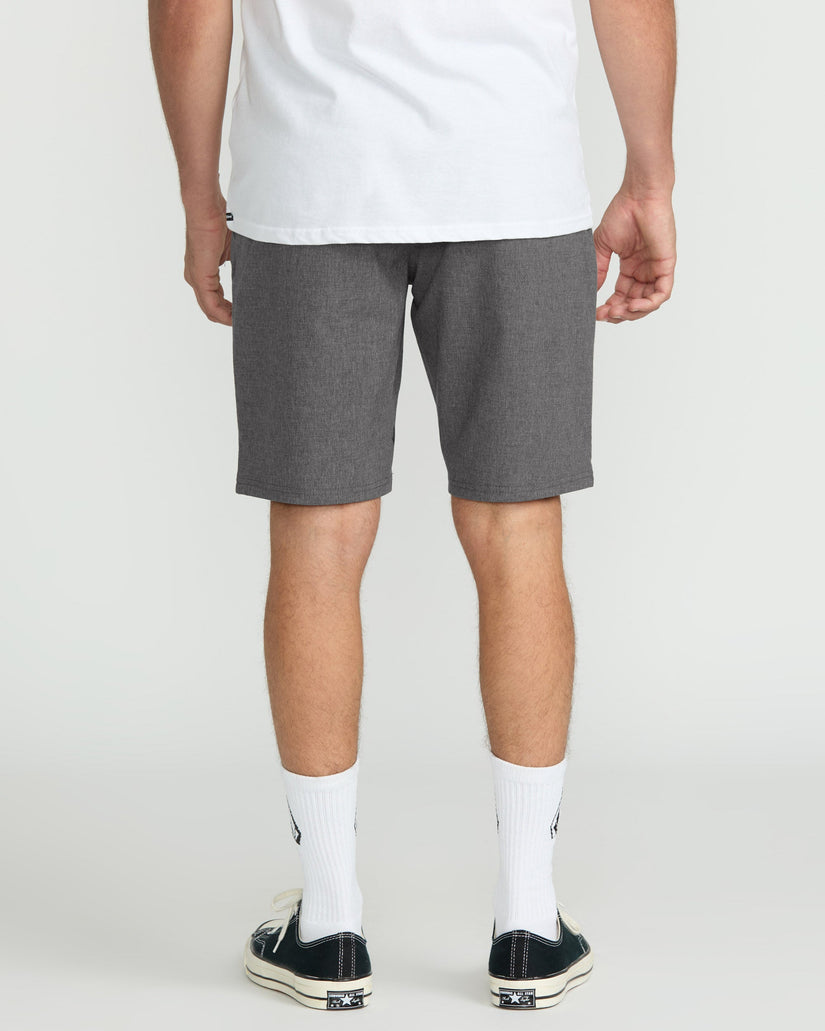 Frickin Cross Shred Static 20" Hybrid Shorts - CHARCOAL HEATHER