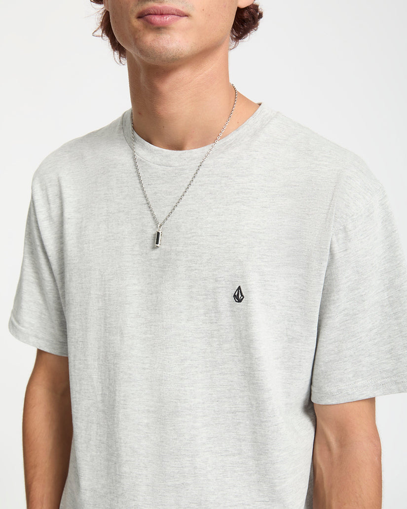 Stone Blanks T-Shirt - Heather Grey