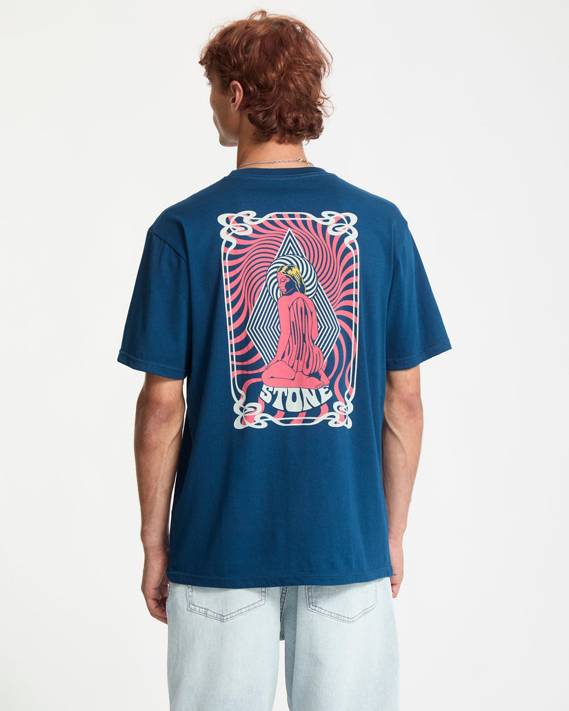 Psychback T-Shirt - Cosmic Blue