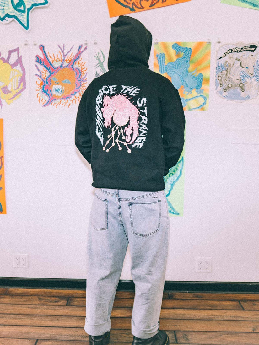 Tetsunori Kapuzenpullover - BLACK