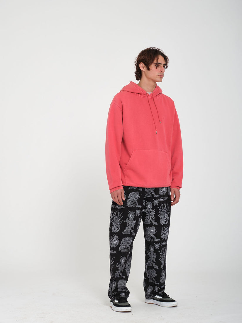 Single Stone Hoodie - WASHED RUBY (A4112415_RBY) [99]