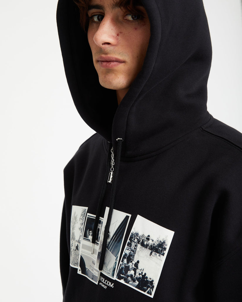 Pfanngles Kapuzenpullover - BLACK