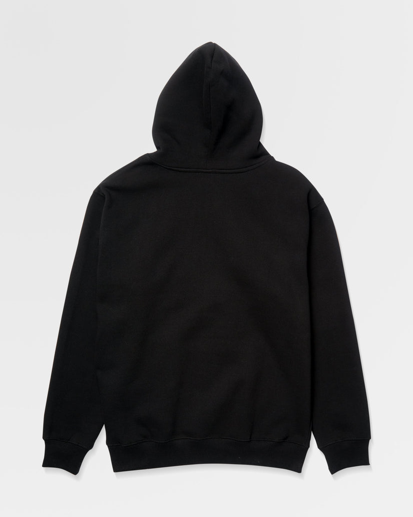 Single Stone Kapuzenpullover - Black