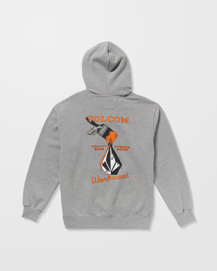 Workwear Hoodie - Heather Grey