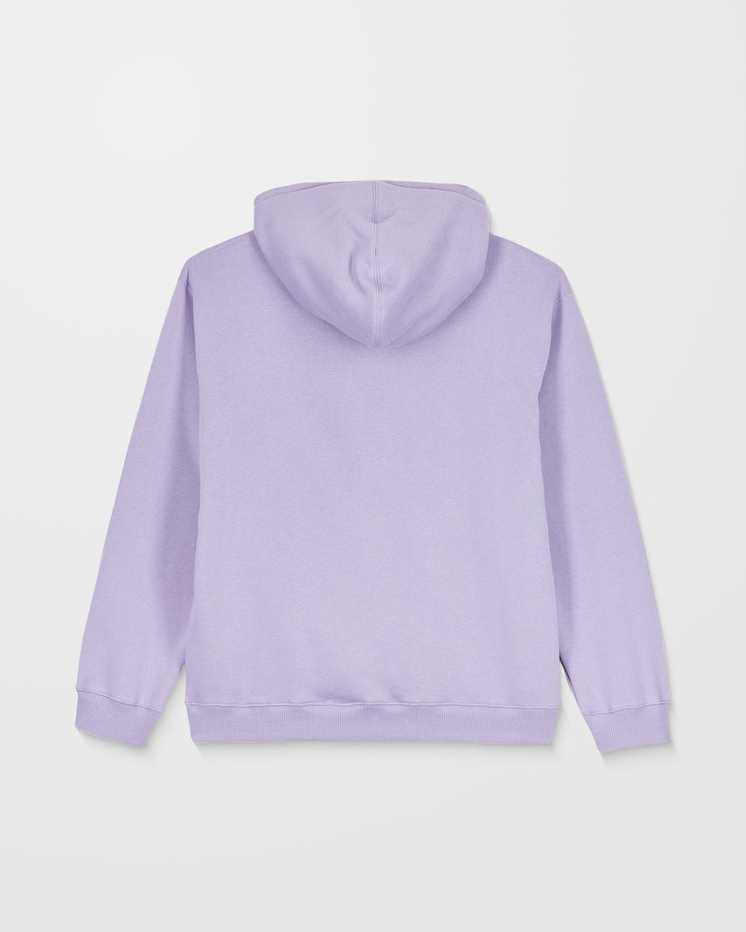 Single Stone Hoodie - Purple Ash