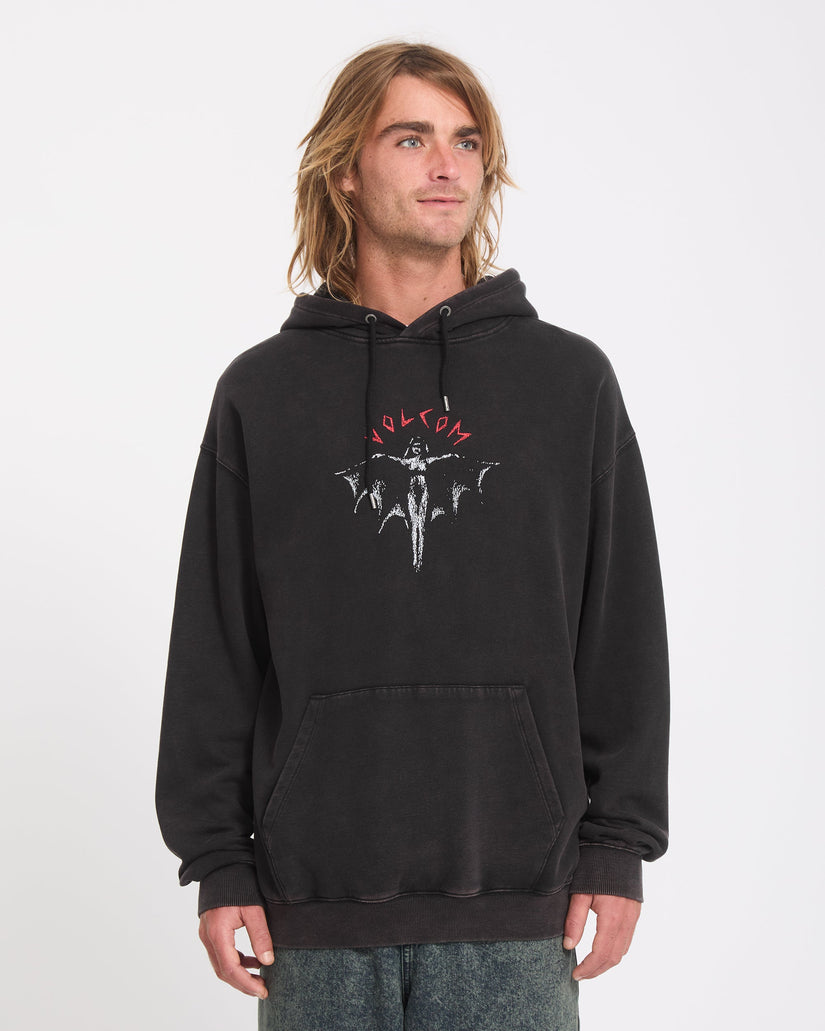 Wrong Angel Hoodie - Light Acid Black