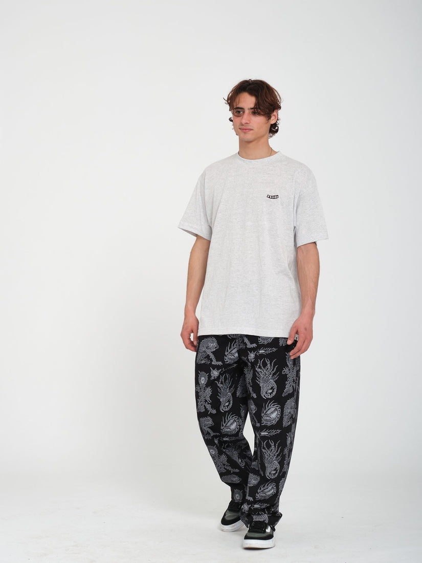 Pistol Stone T-shirt - BONE HEATHER (A4332308_BNH) [99]