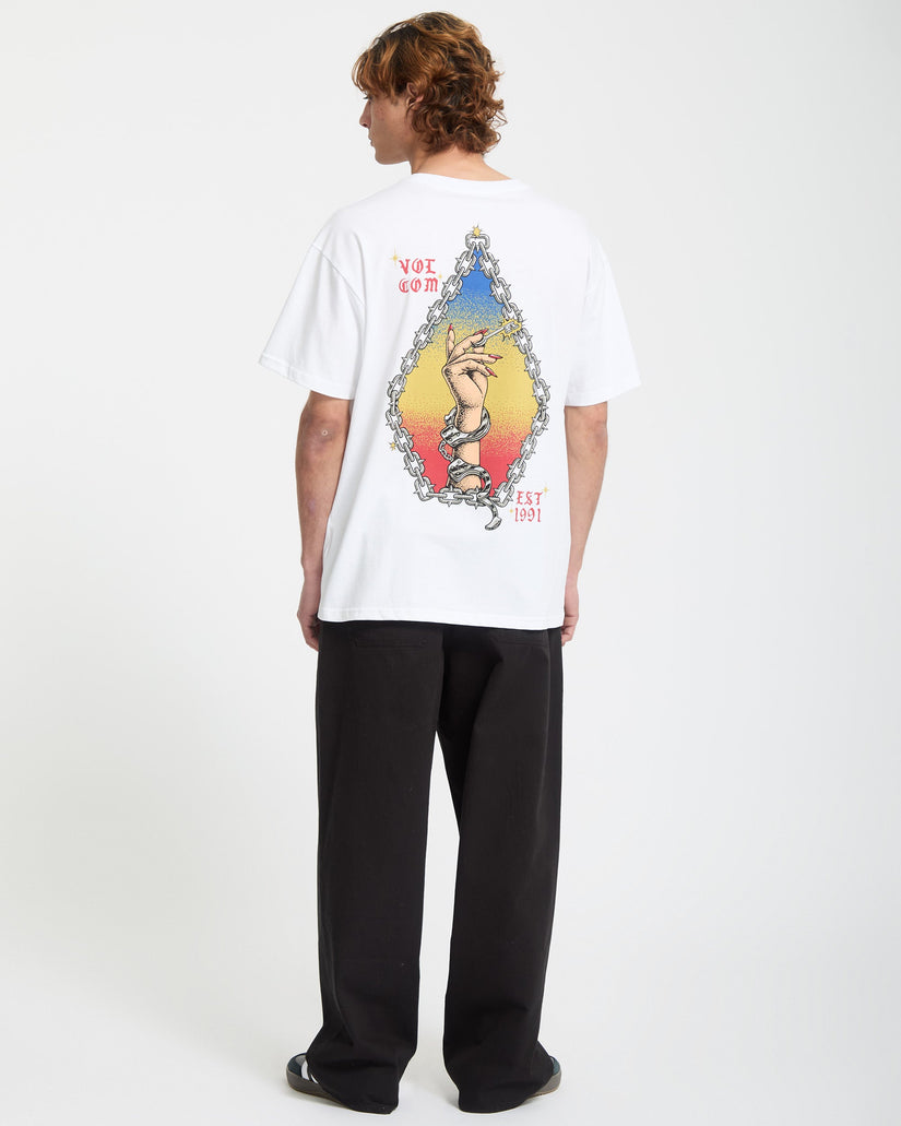 Daniel Shepard Unlocked T-Shirt - White