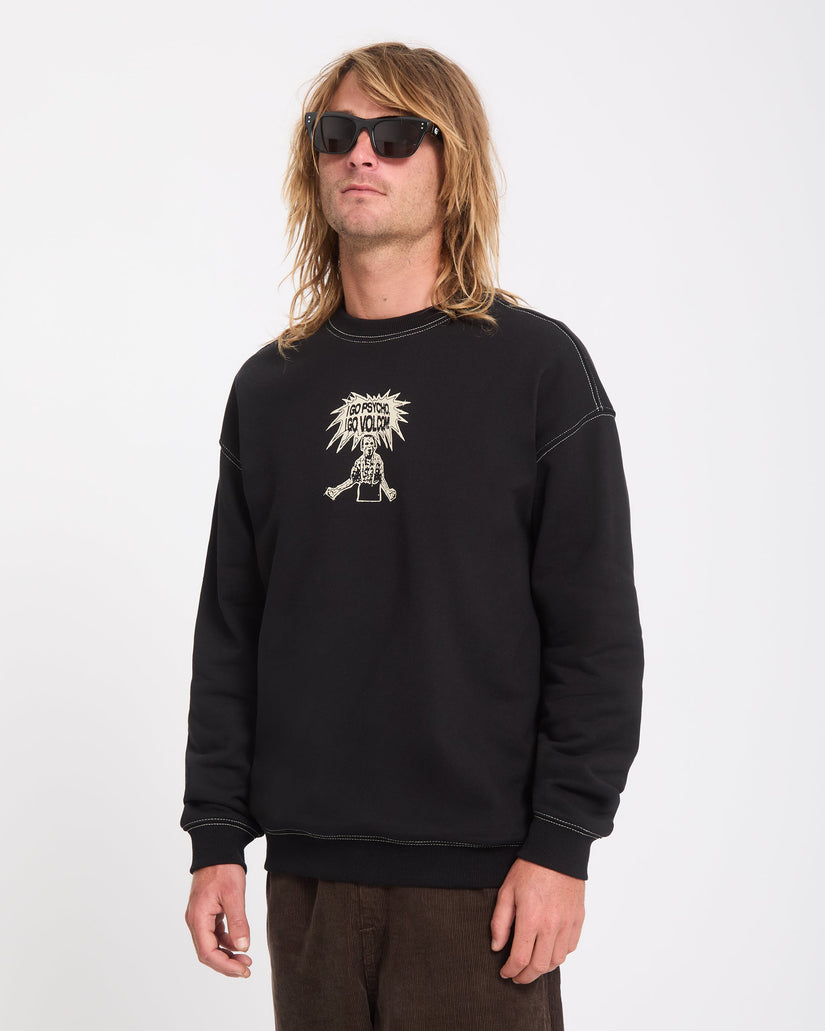 I Go Psycho Sweatshirt - Black