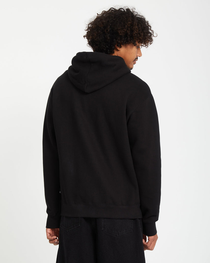 Single Stone Kapuzenjacke - Black