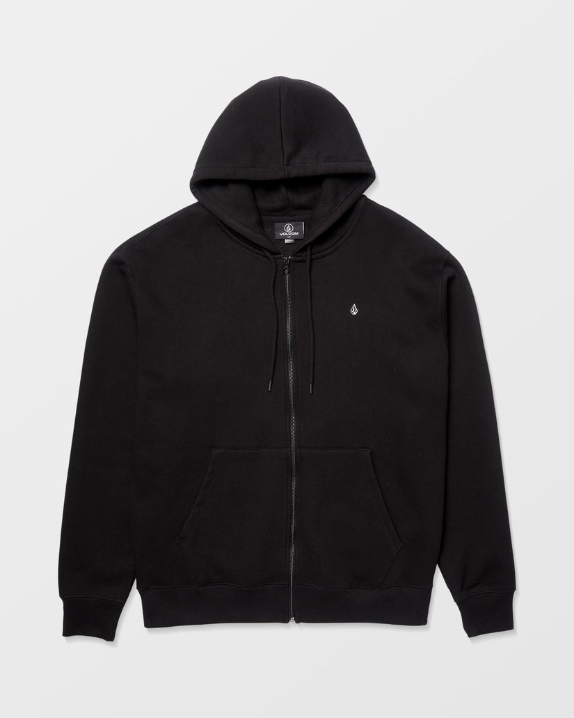Single Stone Kapuzenjacke - Black