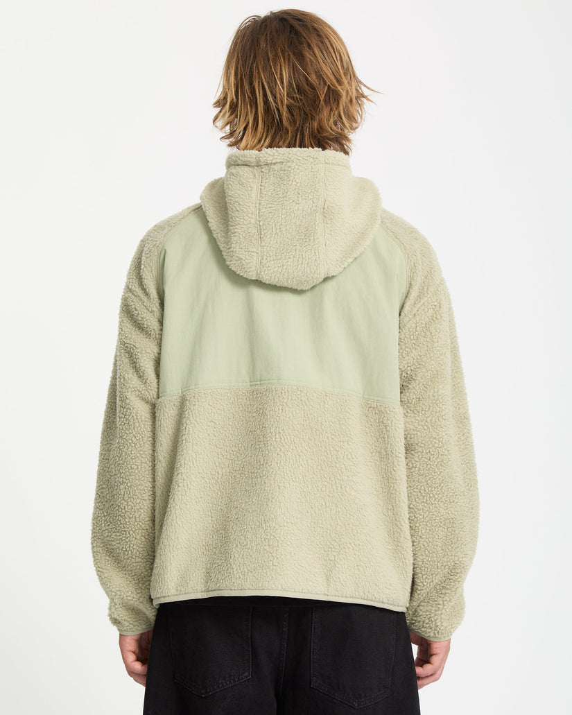 Nomaa Sherpa Kapuzenjacke - Green Tea