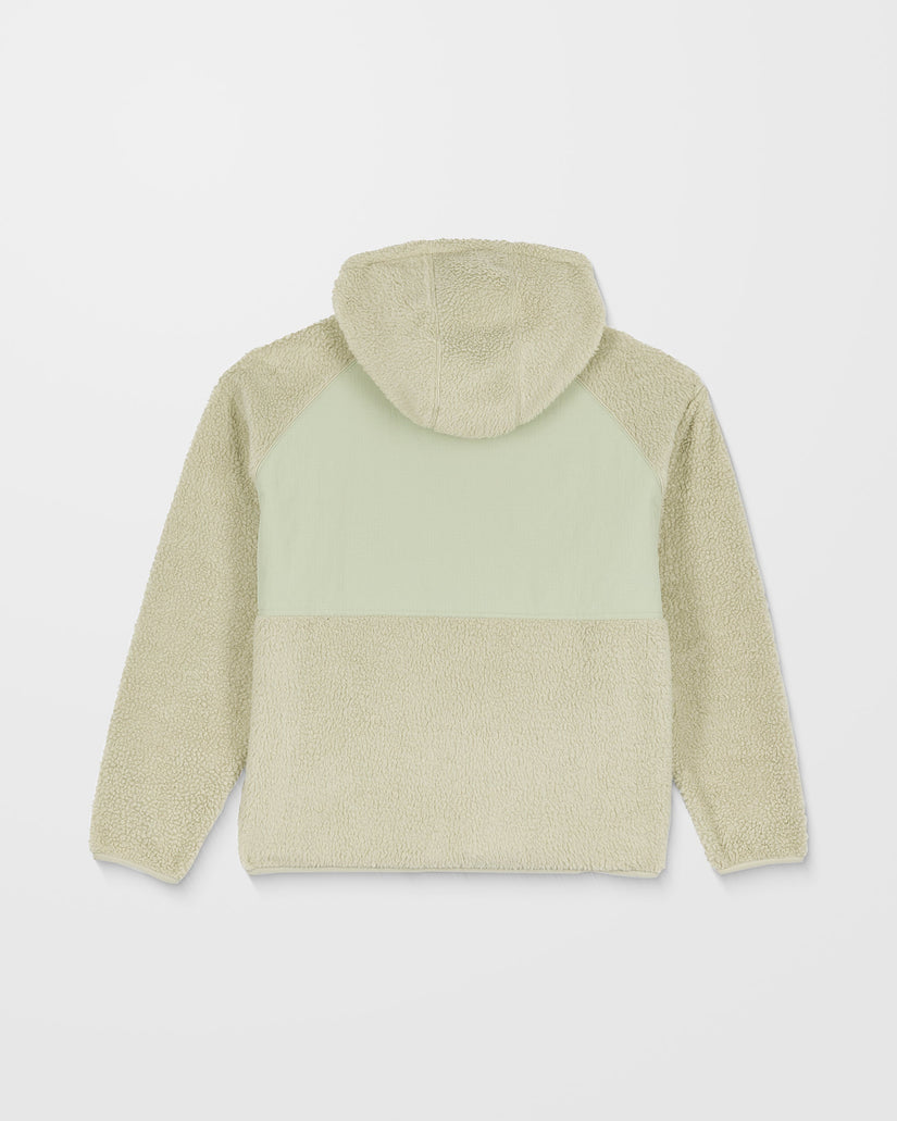 Nomaa Sherpa Kapuzenjacke - Green Tea