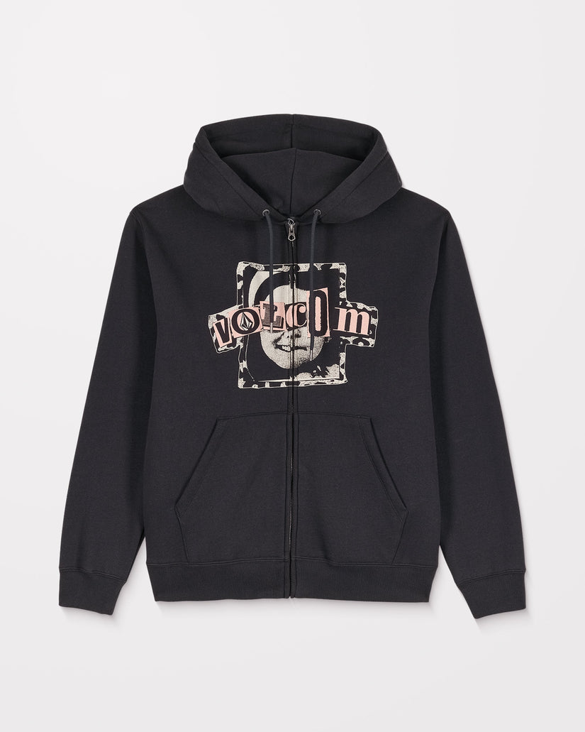 Stick Stoner Kapuzenjacke - Antique Black