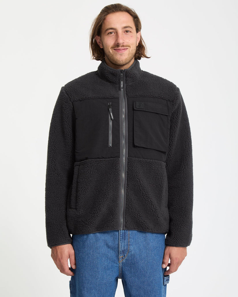 Storm Stone Kapuzenjacke - Asphalt Black
