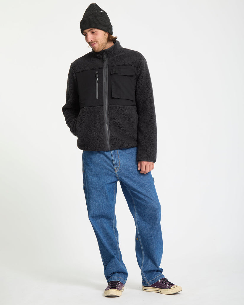 Storm Stone Kapuzenjacke - Asphalt Black