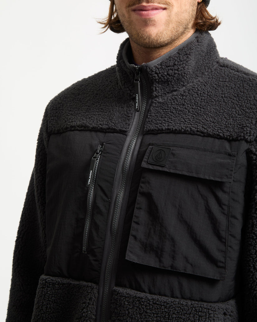 Storm Stone Kapuzenjacke - Asphalt Black