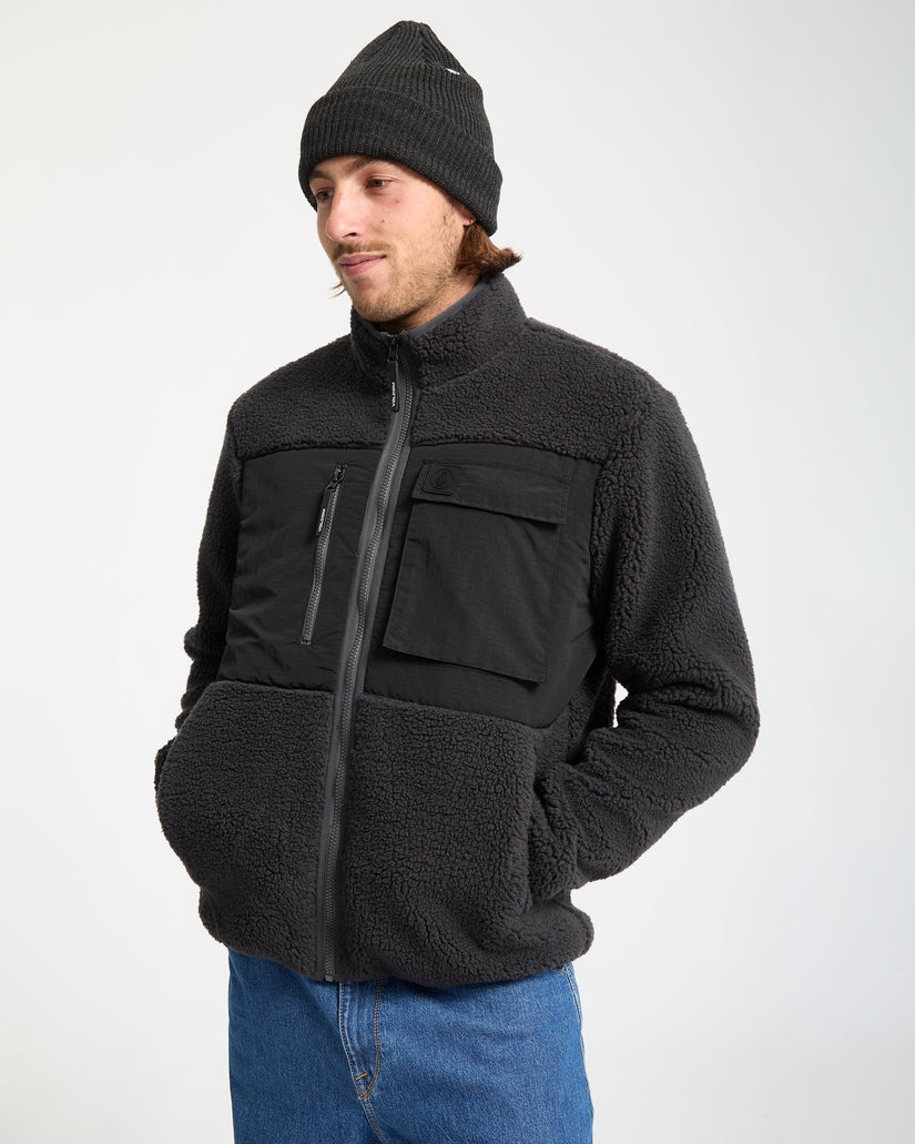 Storm Stone Kapuzenjacke - Asphalt Black