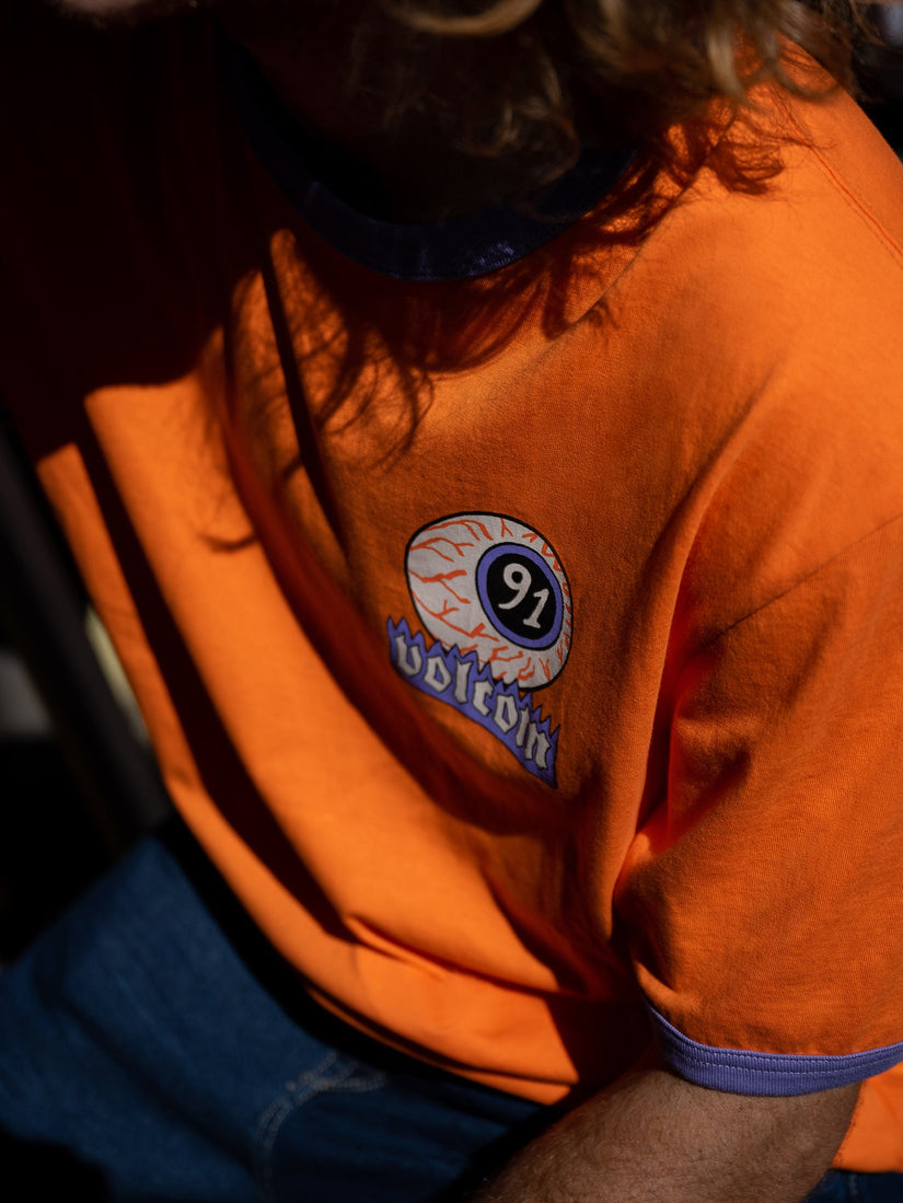 Nando Von Arb Ringer T-shirt - CARROT