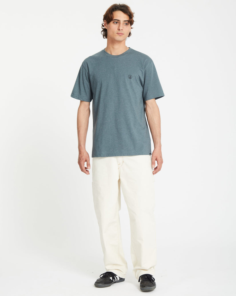 Circle Blanks T-shirt - DARK SLATE