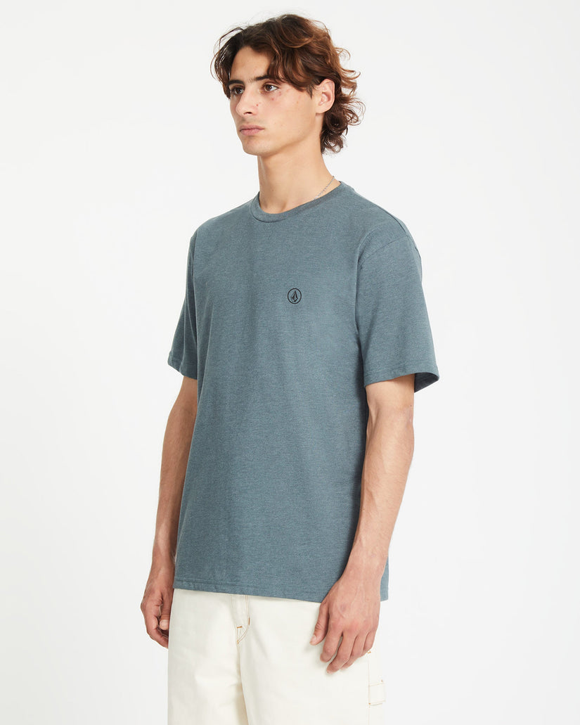 Circle Blanks T-shirt - DARK SLATE