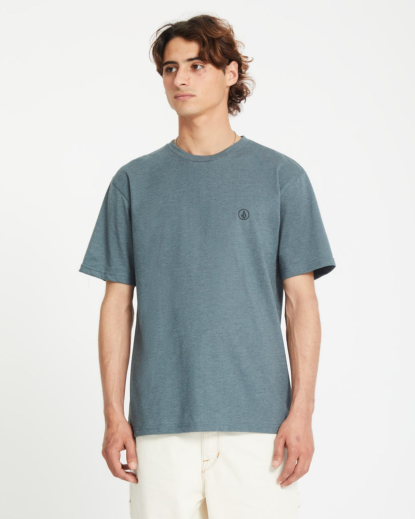 Circle Blanks T-shirt - DARK SLATE