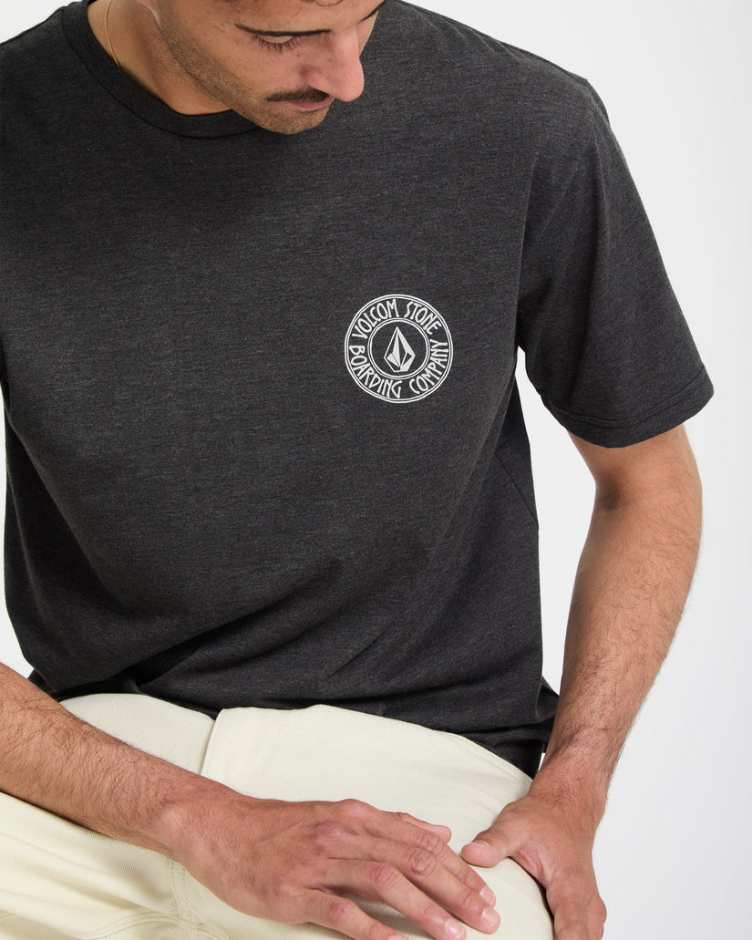 Drain You T-Shirt - Heather Black