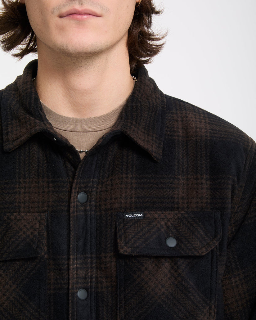 Bowered II Fleece Shirt - Cacao