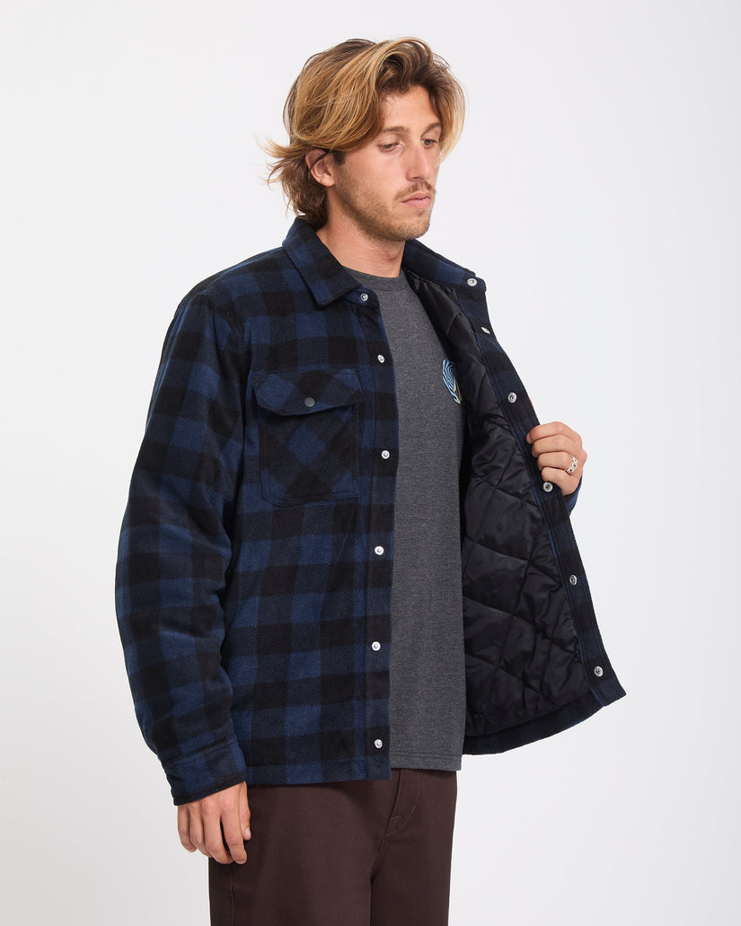 Bowered II Fleece Shirt - Marine