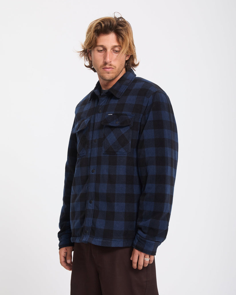 Bowered II Fleece Shirt - Marine