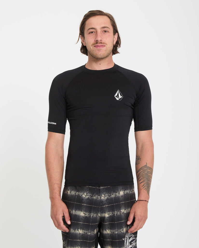Lido Solid Rashguard - Black