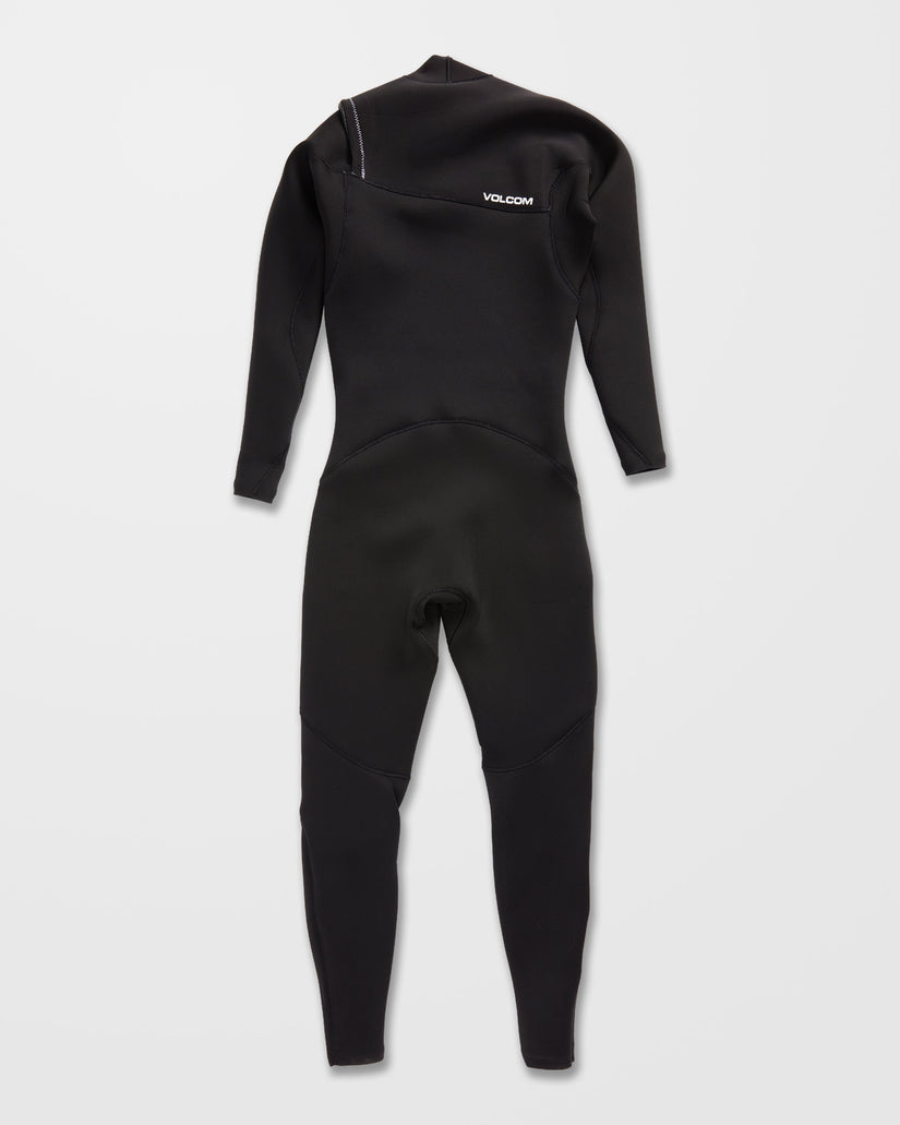 Modulator 3/2Mm Chest Zip Full Wetsuit - Black