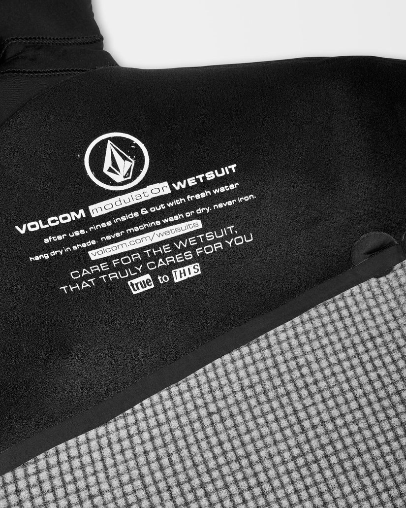 Modulator 5/4/3Mm Hooded Chest Zip Wetsuit - Black
