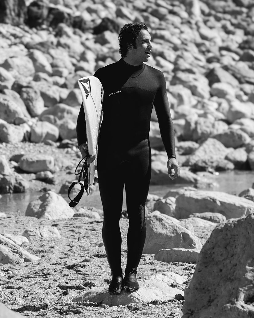 Modulator 3/2Mm Long Sleeve Back Zip Full Wetsuit - Black