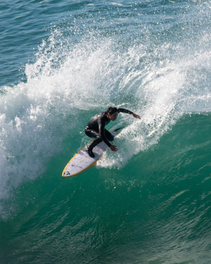 Modulator 3/2Mm Long Sleeve Back Zip Full Wetsuit - Black