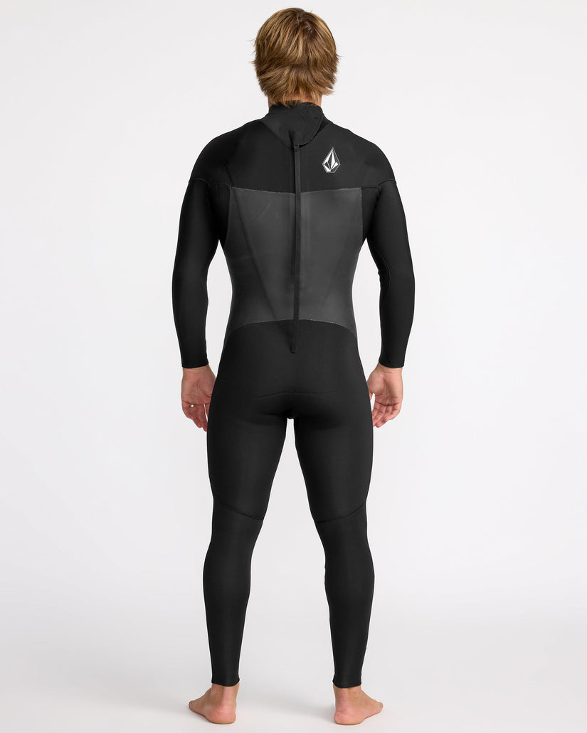 Modulator 4/3Mm Long Sleeve Back Zip Wetsuit - Black