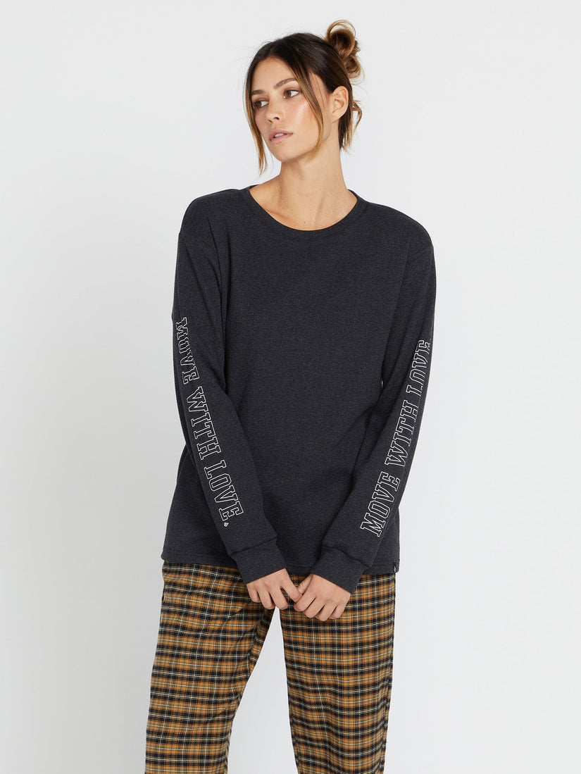 Dede Lovelace T-Shirt - BLACK/CHARCOAL