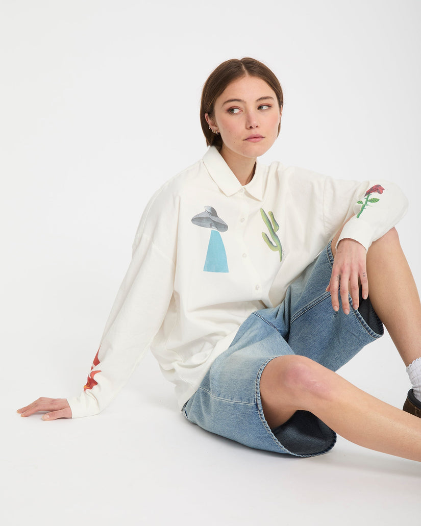 Mickey Mason Shirt - Off White